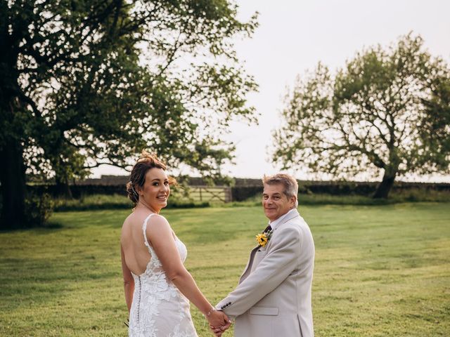 Paul and Rebecca's Wedding in Ingbirchworth, Penistone, South Yorkshire 49
