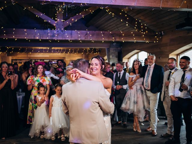 Paul and Rebecca's Wedding in Ingbirchworth, Penistone, South Yorkshire 58