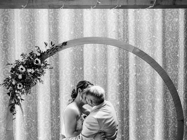 Paul and Rebecca's Wedding in Ingbirchworth, Penistone, South Yorkshire 80