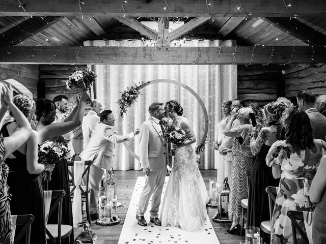 Paul and Rebecca's Wedding in Ingbirchworth, Penistone, South Yorkshire 83