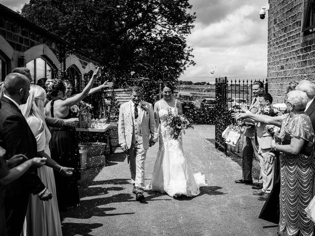 Paul and Rebecca's Wedding in Ingbirchworth, Penistone, South Yorkshire 84