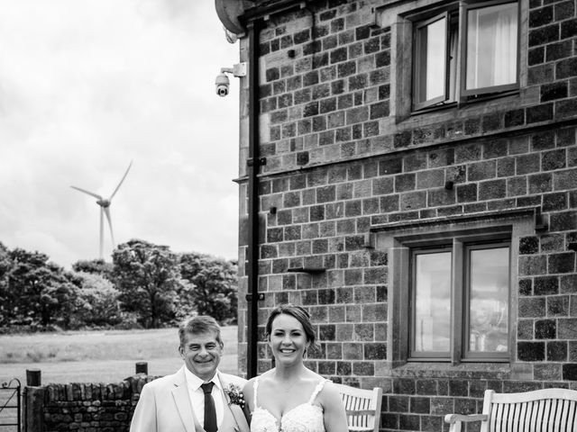 Paul and Rebecca's Wedding in Ingbirchworth, Penistone, South Yorkshire 89