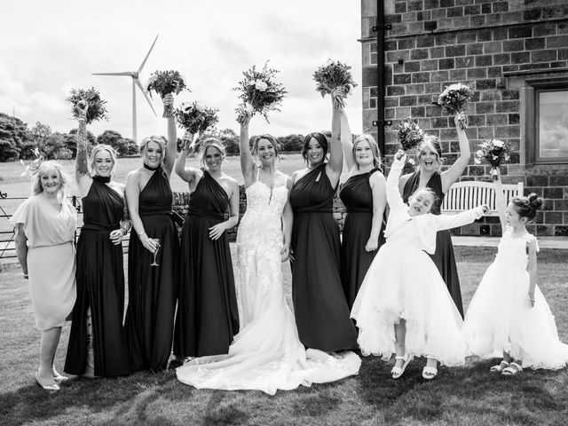 Paul and Rebecca's Wedding in Ingbirchworth, Penistone, South Yorkshire 90