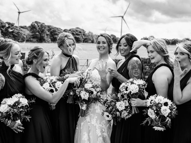 Paul and Rebecca's Wedding in Ingbirchworth, Penistone, South Yorkshire 93