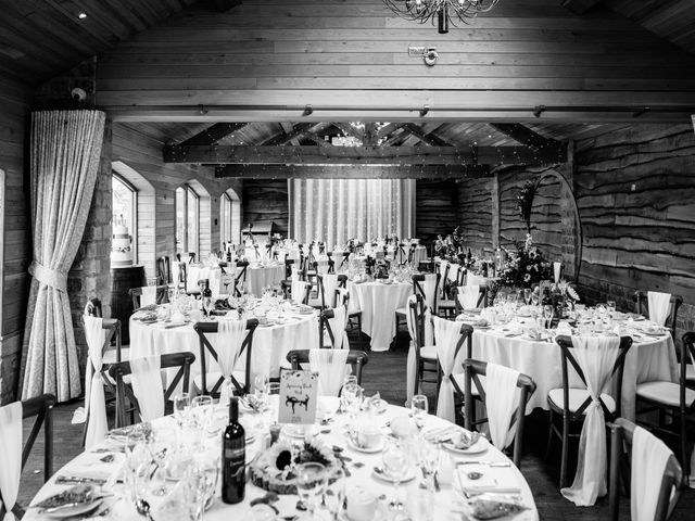 Paul and Rebecca's Wedding in Ingbirchworth, Penistone, South Yorkshire 98