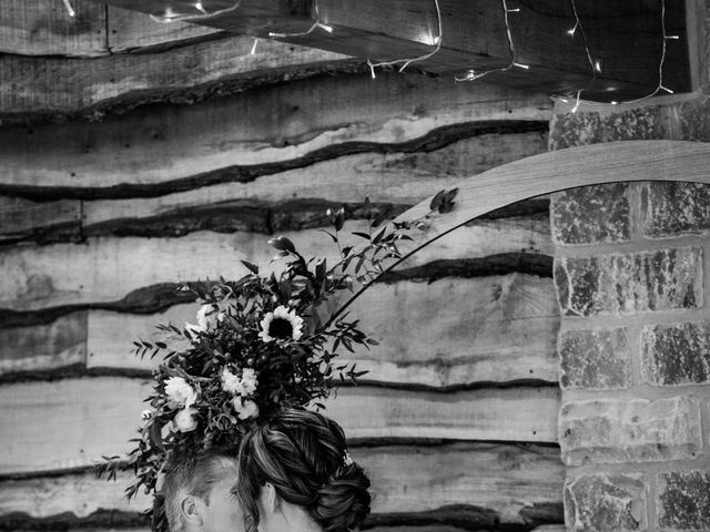 Paul and Rebecca's Wedding in Ingbirchworth, Penistone, South Yorkshire 105