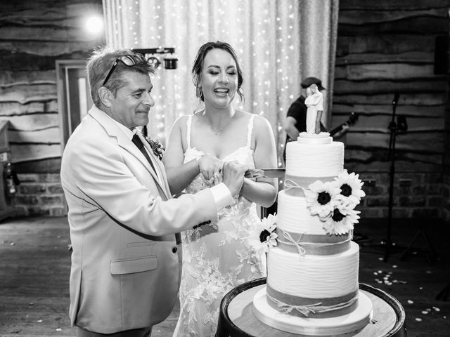 Paul and Rebecca's Wedding in Ingbirchworth, Penistone, South Yorkshire 115