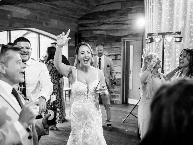 Paul and Rebecca's Wedding in Ingbirchworth, Penistone, South Yorkshire 118