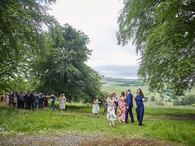 Filip and Ailsa&apos;s Wedding in Peebles-shire, Lothian &amp; Borders 7