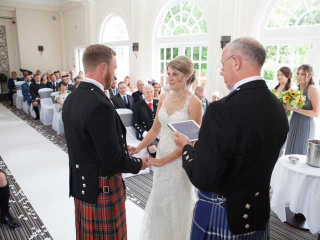 Nicola and Craig&apos;s Wedding in Peebles, Lothian &amp; Borders 16