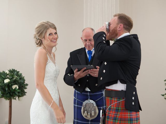 Nicola and Craig&apos;s Wedding in Peebles, Lothian &amp; Borders 17