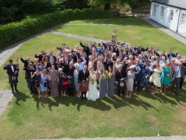 Nicola and Craig&apos;s Wedding in Peebles, Lothian &amp; Borders 19