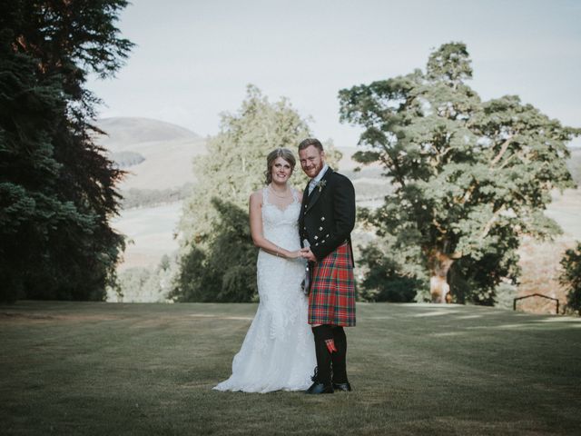 Nicola and Craig&apos;s Wedding in Peebles, Lothian &amp; Borders 31