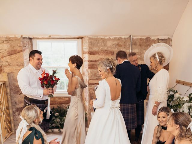 Cammy and Nicole's Wedding in Dunbar, Lothian &amp; Borders 10