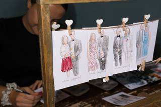 Oak & Scribble - Live Wedding Illustrator - 6