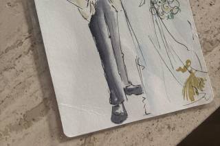 Girl upon Tyne illustration  - 2