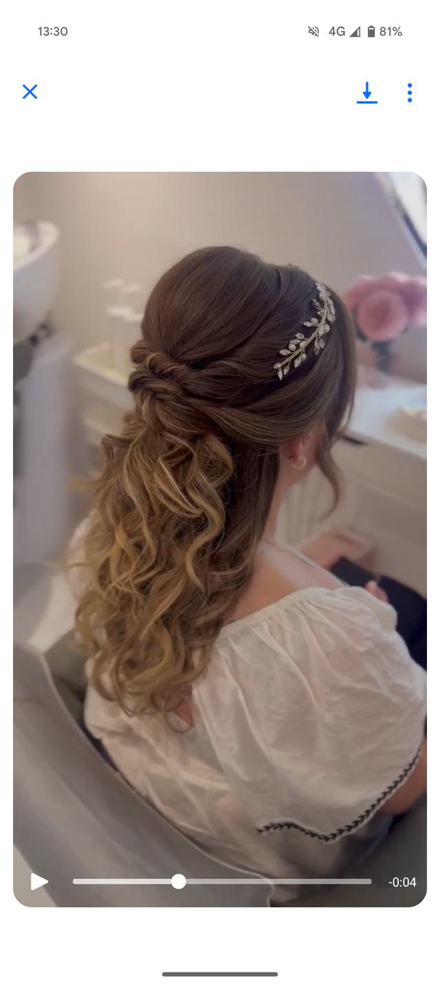 Lorna Vallender Bridal Hair - 1