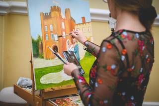 Rowan Melling Live Wedding Painter - 5