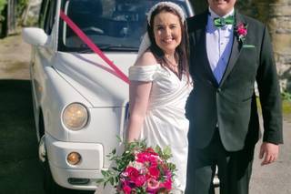 My Little White London Taxi for Weddings - 1