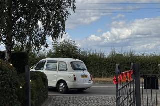 My Little White London Taxi for Weddings - 5
