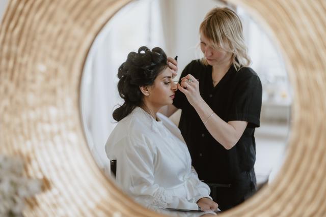 Makeup my wedding day - 3