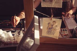 Lakeland Wedding Art - Live Illustrator - 7