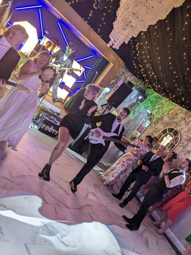 The Zoots wedding band - 2