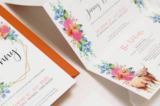 Wild Moon Wedding Stationery - 9