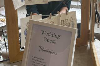 Lakeland Wedding Art - Live Illustrator - 9