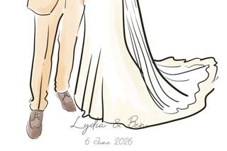 Live wedding painter Manchester - 6