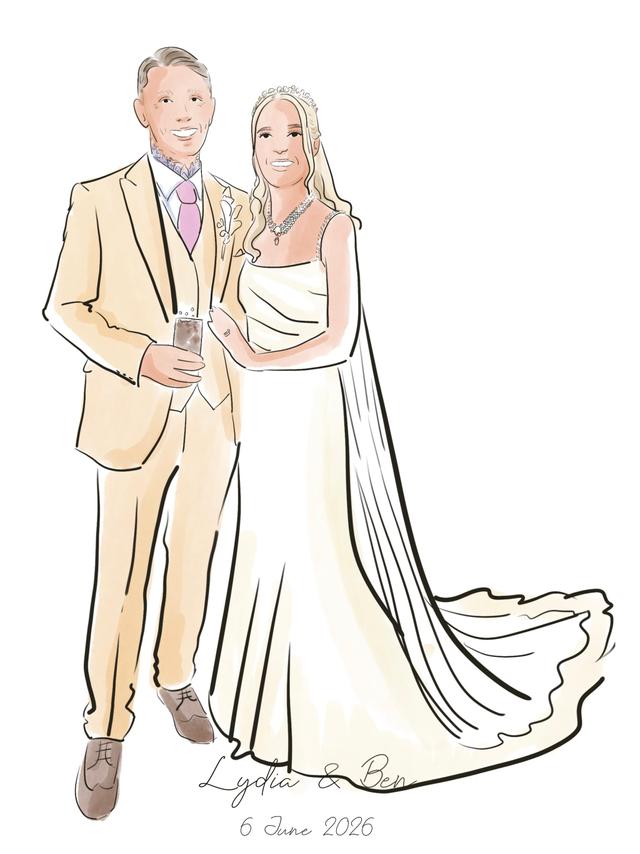 Live wedding painter Manchester - 2