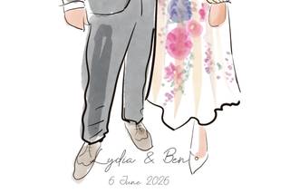 Live wedding painter Manchester - 7