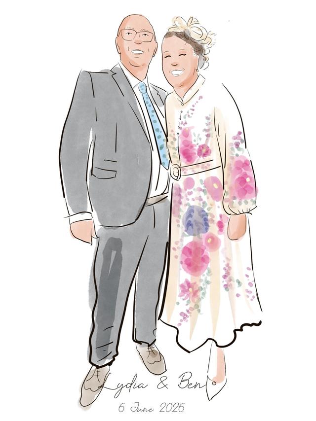 Live wedding painter Manchester - 3