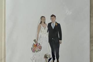 Harley Sindall - Live Wedding Illustrator - 4