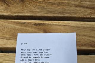 Live Typewriter Poet - 1