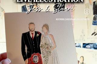 Scribble & Sparkle - Live illustrator - 9