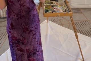 Rowan Melling Live Wedding Painter - 9