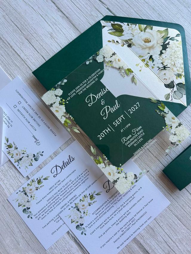 Graceful Lace Stationery - 1