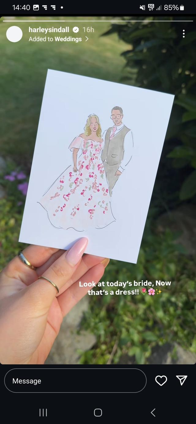 Harley Sindall - Live Wedding Illustrator - 1