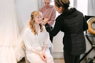 Nikki and Stacey Makeup and hair - 1