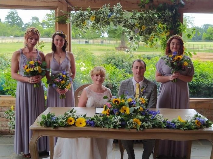 Bridesmaid dress colour 4