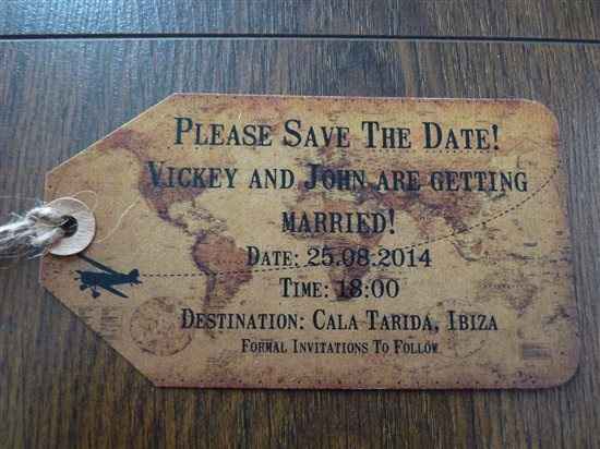 Re: invitations for an abroad wedding