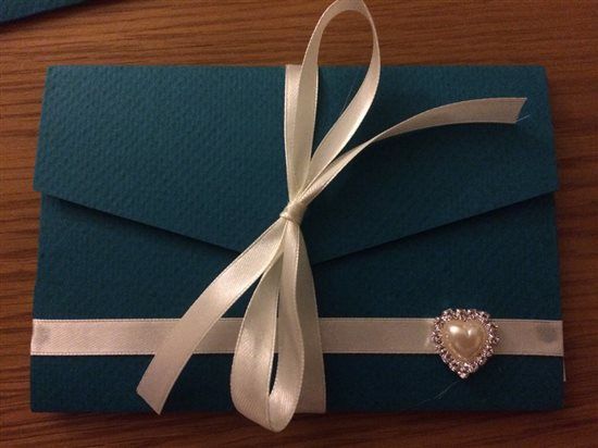 They took ages the make, but...the invites are done! *flash*