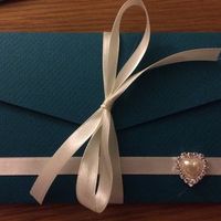 They took ages the make, but...the invites are done! *flash*