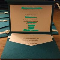 They took ages the make, but...the invites are done! *flash*