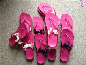 * * For Sale: Umbrellas, Cake Stand, Candles, Favour Boxes, Mirror Plates, Flip-Flops And More! * *