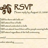 Re: RSVP wording