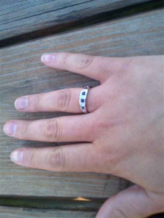 The boy done good! Anniversary present. 
