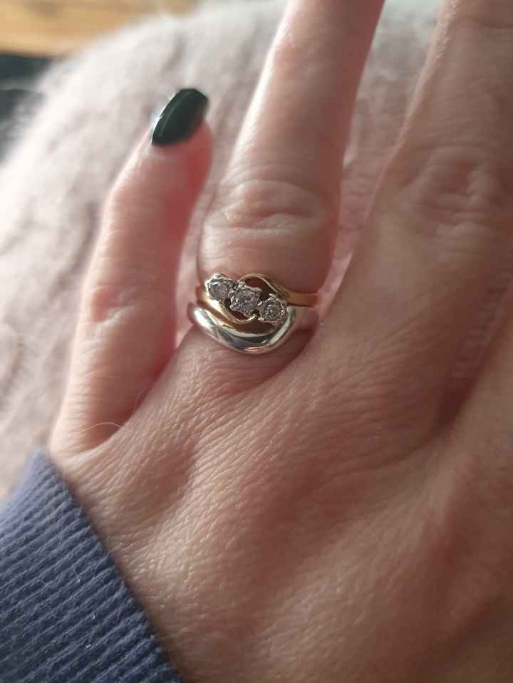 Custom wedding ring - 1