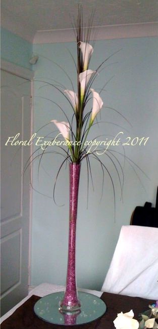 Re: Flower decorations other than centerpieces